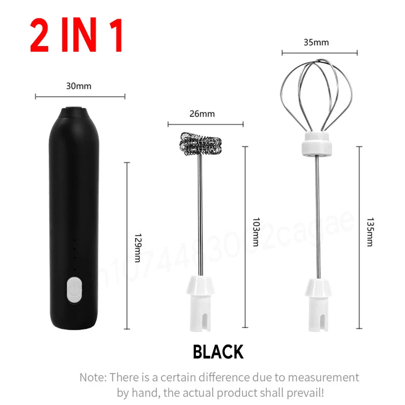 Rechargeable Milk Frother & Whisk – view 12