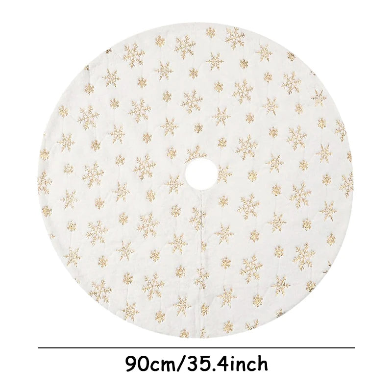 Faux Fur Christmas Tree Skirt – view 9