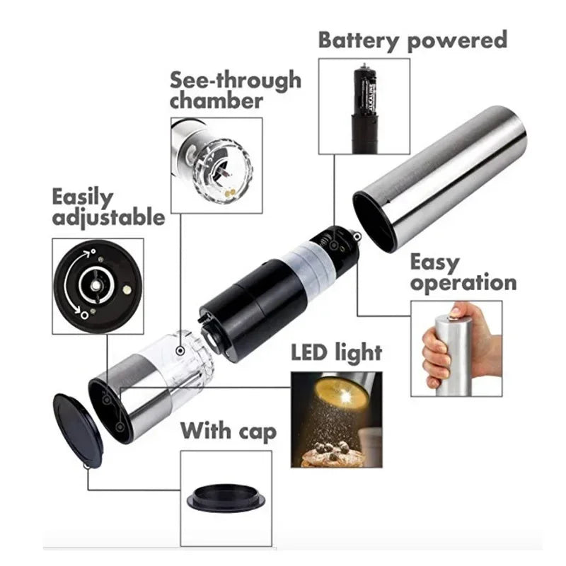 Electric Salt & Pepper Grinder – view 6