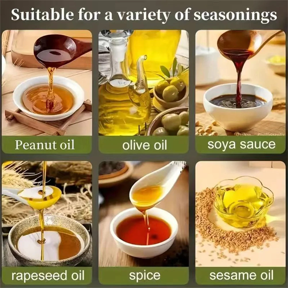 Olive oil sprayer with label stickers
