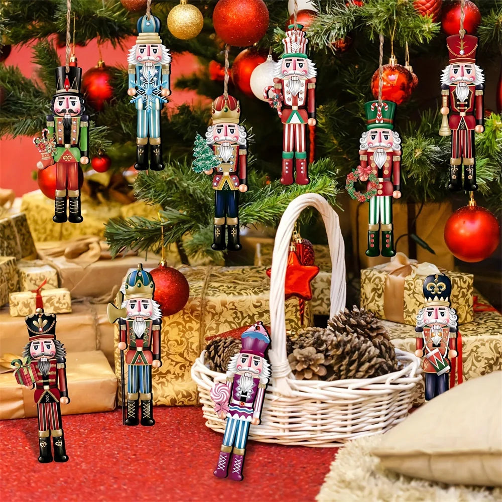Wooden Nutcracker Ornaments (Set of 12) – view 5