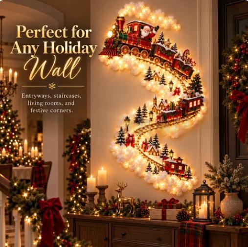 Christmas Magic Trail Wall Light – Home Hearth Well