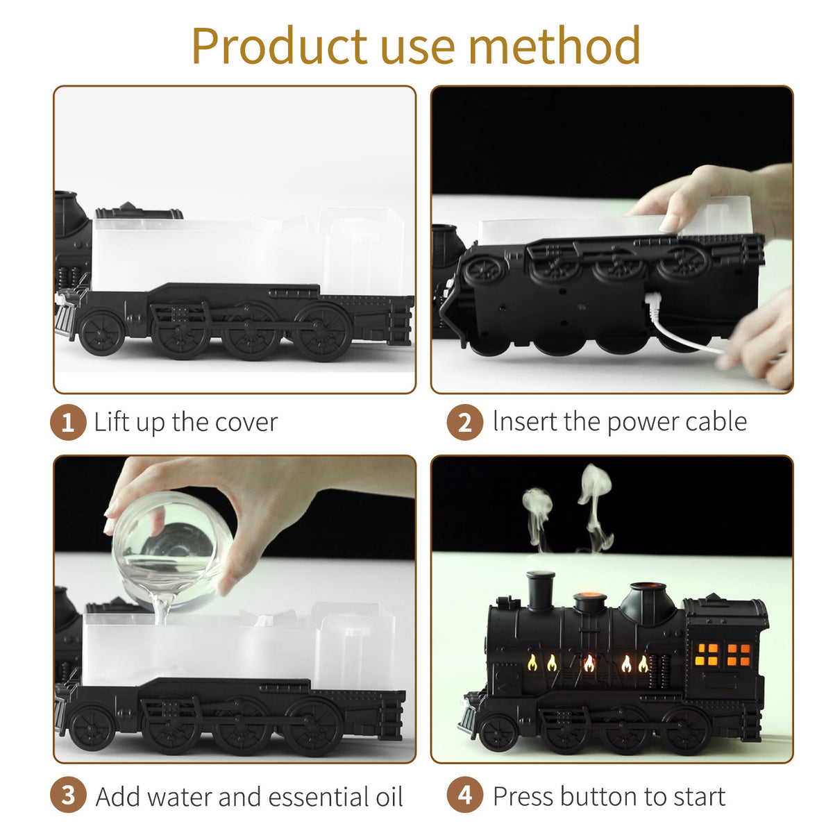 Vintage Steam Train Aroma Diffuser – view 2