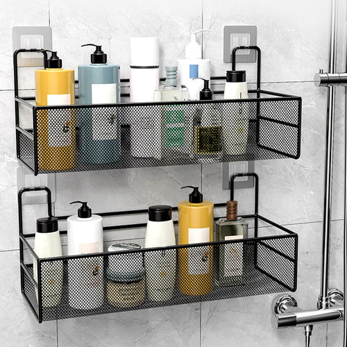 Two-Tier Wall Shower Shelf – Home Hearth Well