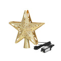 Glitter Star Tree Topper with Snowflake Projector – view 11